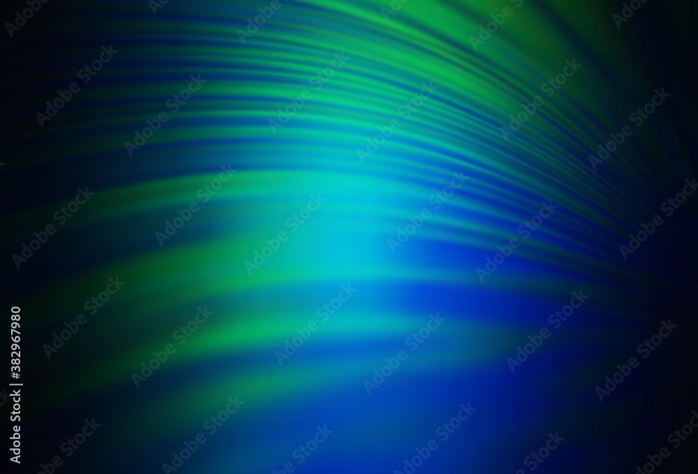 Dark Blue, Green vector abstract blurred background. Dark Blue, Green vector abstract blurred background.