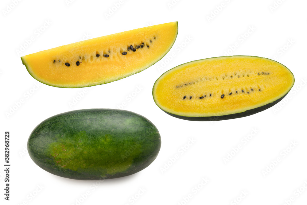 Watermelon isolated on white background. Watermelon isolated on white background.