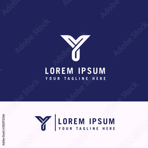Y letter Logo, Y minimalist logo, Y Line Logo Design Template Inspiration