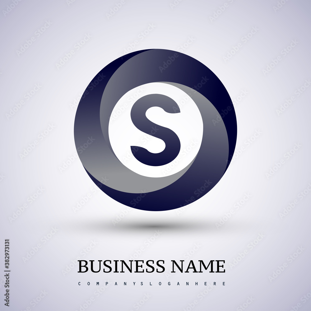 Letter S logo with colorful splash background, letter combination logo design for creative industry, web, business and company. Letter S logo with colorful splash background, letter combination logo design for creative industry, web, business and company.