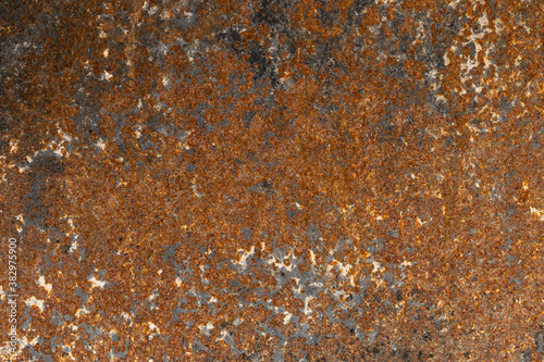 Rusted metal background texture. old rusty iron close up © Илья Подопригоров