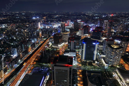 みなとみらい夕景from横浜ランドマークタワー