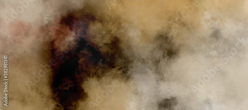 abstract watercolor dull brown bronze gray dust dirt stone rock concrete cloud clouds sky grunge splash background bg ground texture wallpaper, space for text 