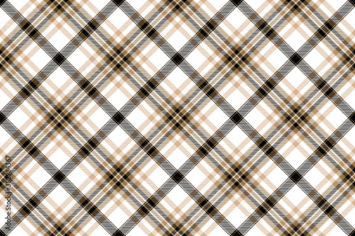 Plaid pattern seamless. Check fabric texture. Stripe square background. Vector textile design.