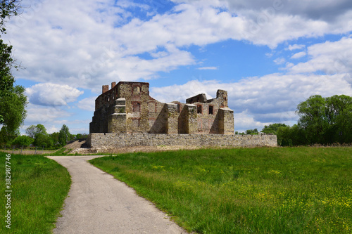 Zamek biskupów krakowskich w Siewierzu.