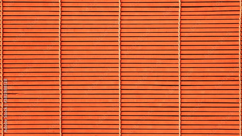 orange background of the wooden mats orange background of the wooden mats