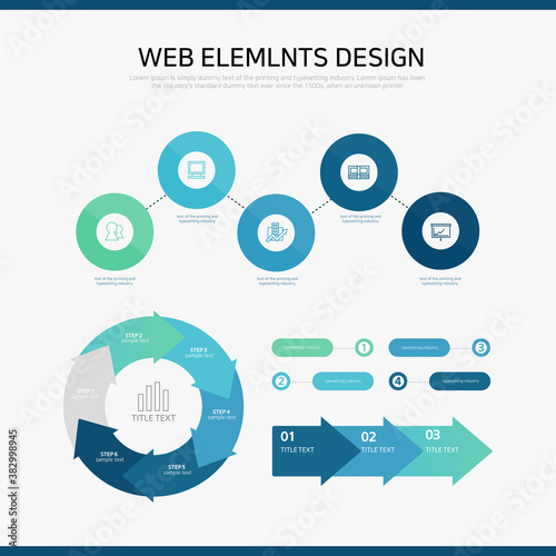 Simple and useful infographic collection