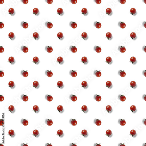 Seamless photographic pattern with tomato © Intel