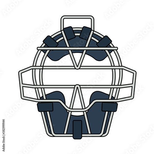 Baseball Face Protector Icon