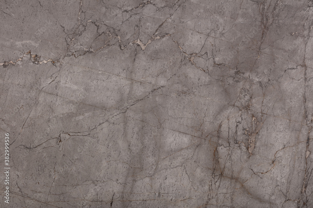 Naklejka premium Essencial grey - natural polished marble stone, photo of slab texture for perfect interior, background or other design project.