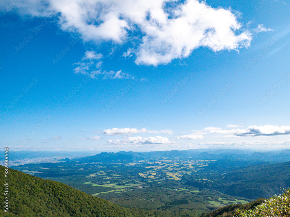 【網張展望リフト山頂より】岩手県の風景