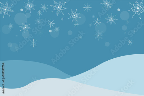 Photography Winter snow background for website, card or post