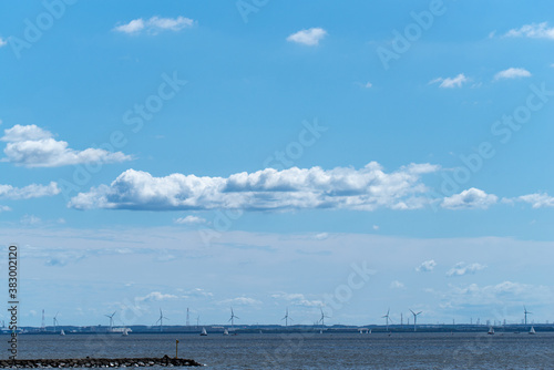 空と海と風力発電