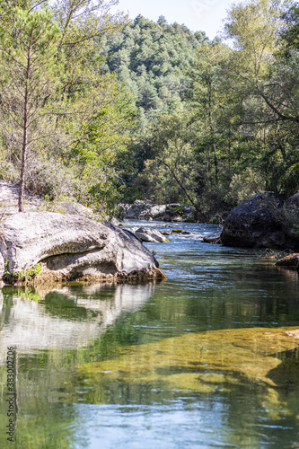 Llobregat river on the Pyrinees photo