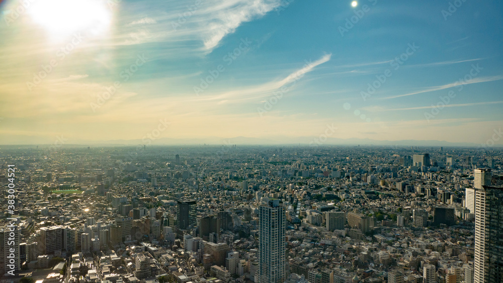 Fototapeta premium 東京都・夕焼け