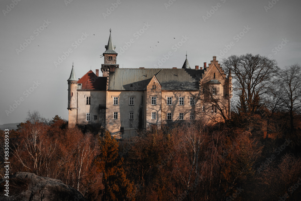 Hruba Skala Castle in the Czech Republic