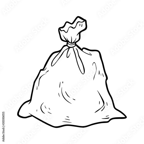 Coloring book, Rubbish bag
