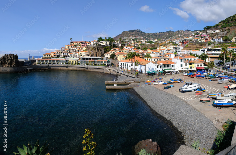 Camara De Lobos harbour, Madeira, Portugal
