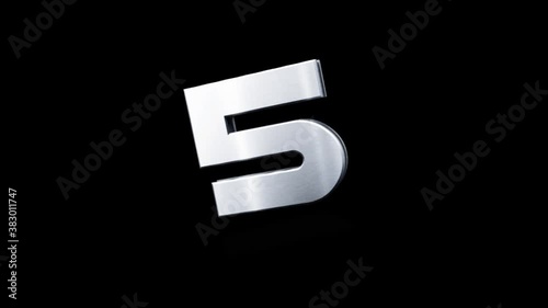 countdown time, silver block letters