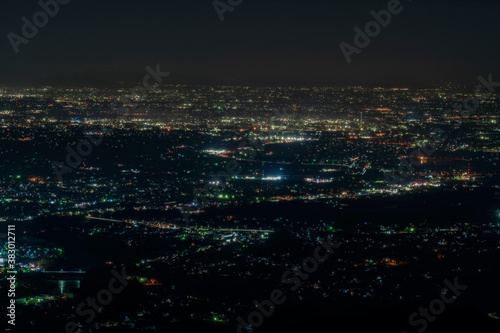 view of the city at night © ryuichi niisaka