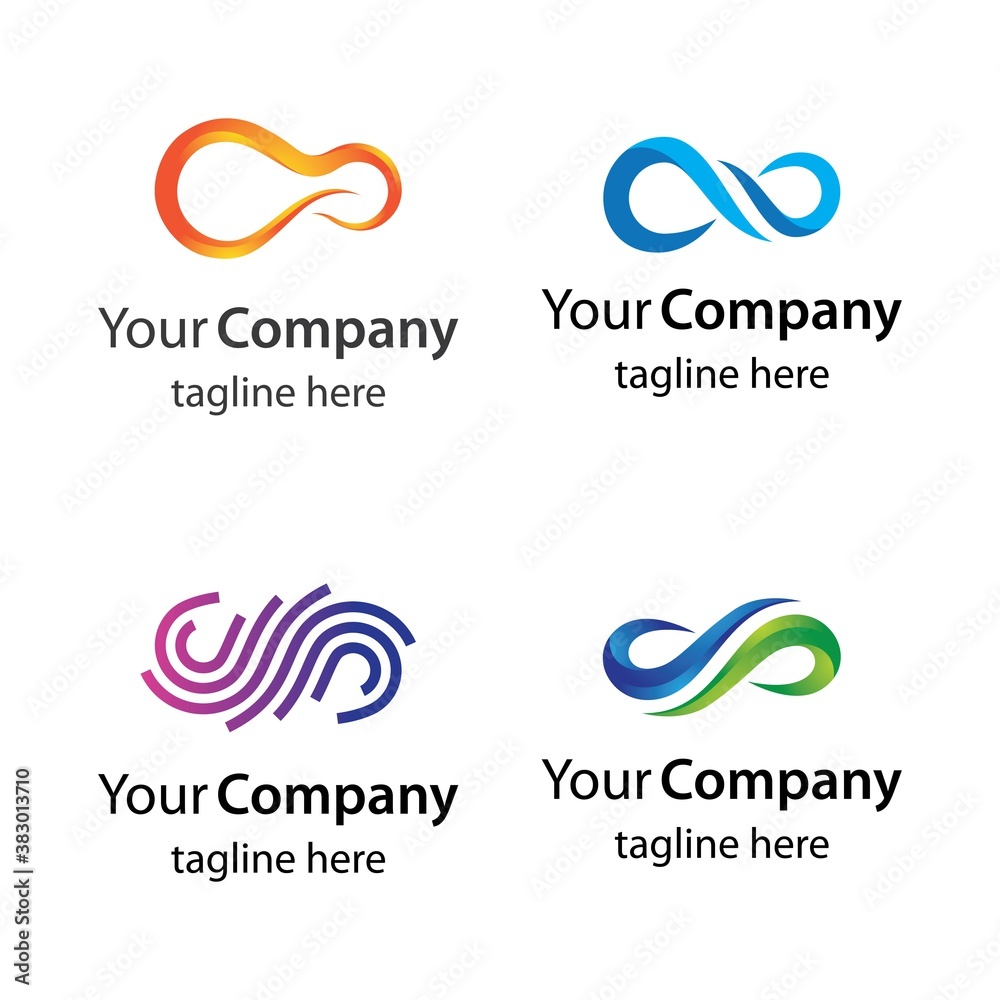 Fototapeta premium Infinity logo images