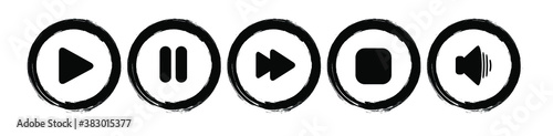 player icon on white background	