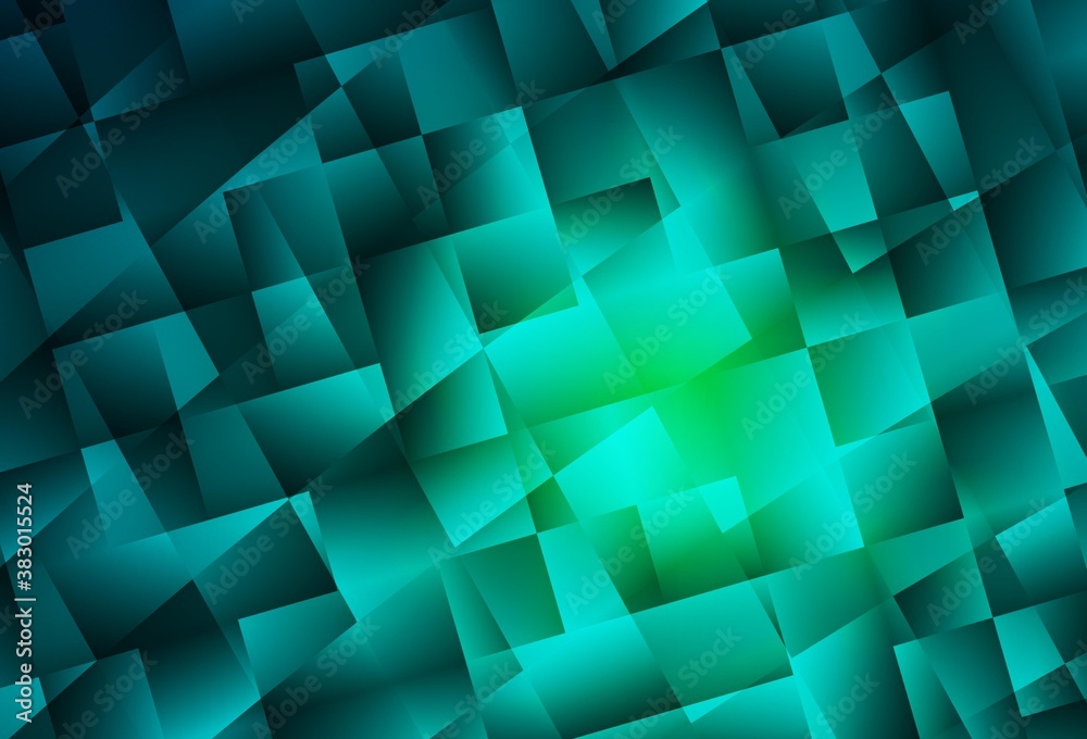 Light Green vector texture in rectangular style. Light Green vector texture in rectangular style.