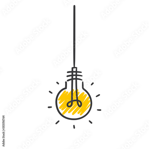 Light bulb hang