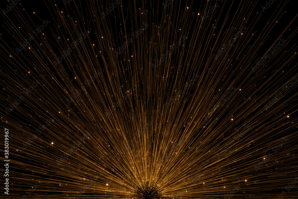 Obraz premium fireworks in the night