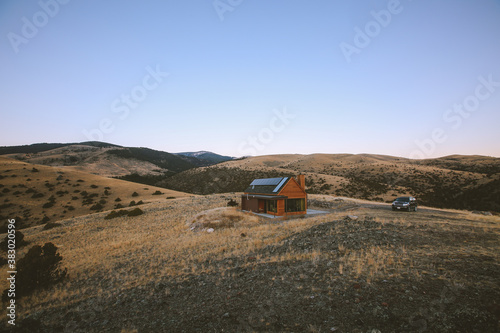 House in the ranch, Livingston, Montana

