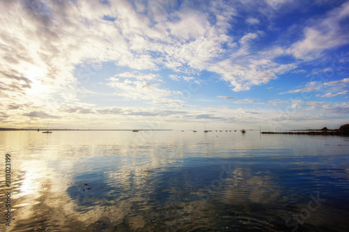  Le Pouliguen coast in Loire Atlantique coast 