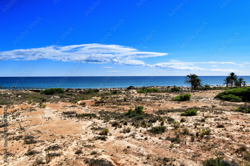 Carabassi Beach on Alicante coast