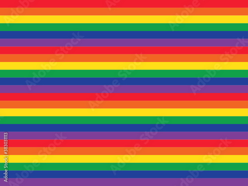 Stripped rainbow background. LGBTQ colors.