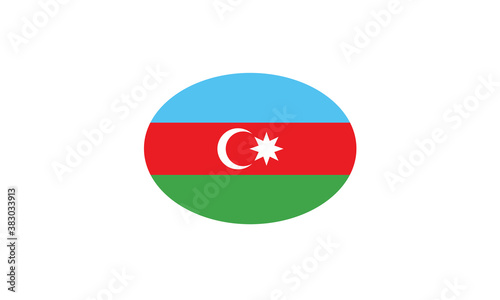 Azerbaijan flag oval circle vector illustration Free Download Azerbaijan flag oval circle vector illustration - GFXLoad