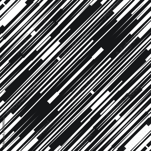 Seamless pattern with speed lines.Triangles unusual poster Design .repeating , diagonal, slanting, oblique Black Vector stripes .Geometric shape. Endless texture