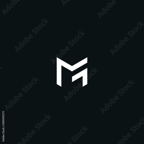 MF / FM initial logo design