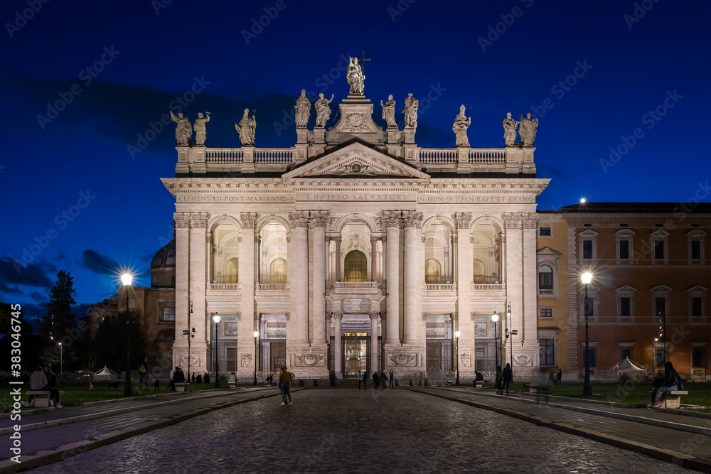 Basilica of San Giovanni in Laterano, Rome - Italy