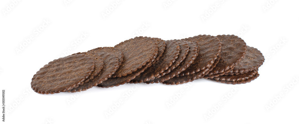 Cracker an isolated on a over white background Cracker an isolated on a over white background