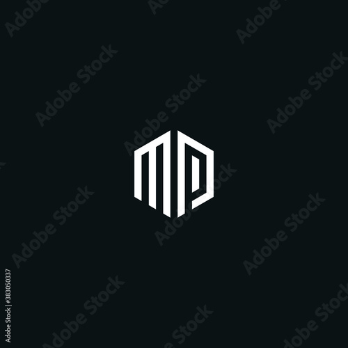 MP initial logo design