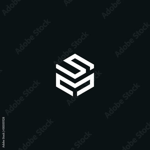 MS / SM initial logo design
