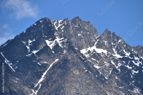 The view of mountains in Queenstown  New Zealand