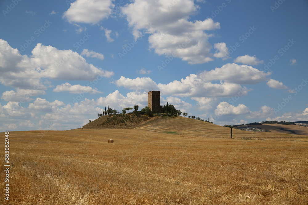 Traditional landscape of the Tuscany , Italy Traditional landscape of the Tuscany , Italy