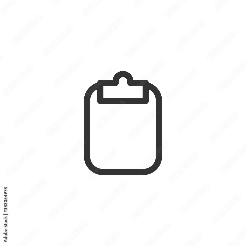 Clipboard icon. Checklist symbol modern, simple, vector, icon for website design, mobile app, ui. Vector Illustration Clipboard icon. Checklist symbol modern, simple, vector, icon for website design, mobile app, ui. Vector Illustration
