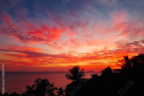 Tropical Sunset | Tropical Island | Thailand | Koh Pha Ngan