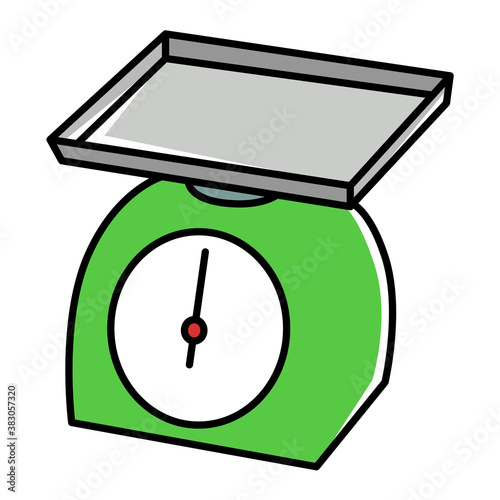 計り　計量器　イラスト　ベクター　アイコン