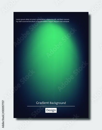 Colorful modern gradient background for template, brochure, flyer, cover design. © Bhautik