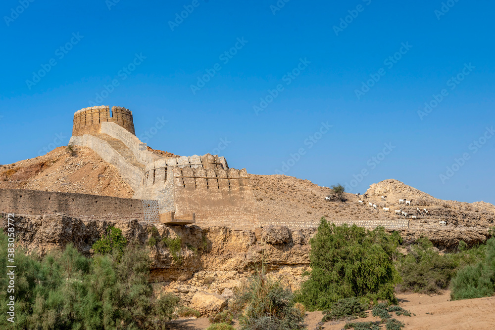 Ranikot Fort is a historical Talpur fort near Sann, Jamshoro District ...