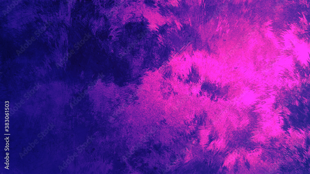 Background metal magical pink blue texture. 3D rendering