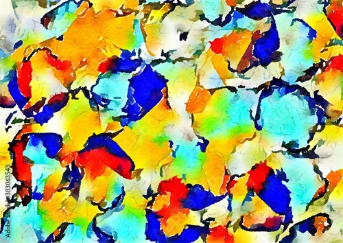 Watercolor abstract artistic background for design. 