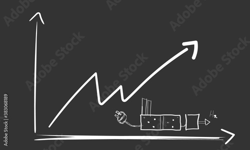 Wasserstoff Brennstoffzelle Diagramm Skizze Zeichnung Abbildung
